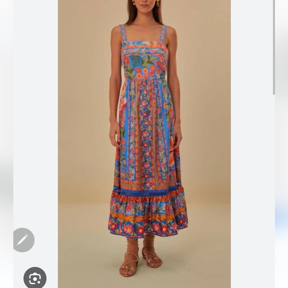 FARM Rio Multicolor Floral Dress - Picture 2 of 6